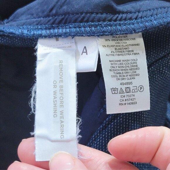 Loft Marisa Trousers Straight Leg Women's Pants | Size: 6/P - Picture 12 of 12